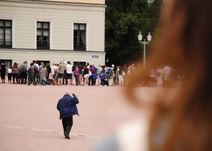 Gente in fila